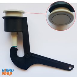 Botão Para Caixa Acoplada Deca Acionamento Superior Cinza - SM2087 - 1