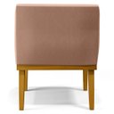Ver imagem 6 de Kit 2 Poltronas Decorativas para e Recepção Beatriz W01 Linho Rosê - Lyam Decor