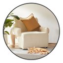 Ver imagem 7 de Espelho Redondo com Moldura Preta 70cm