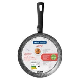 Panquequeira 22cm 0,6l Loreto Vermelho - Aluminio com Revestimento Antiaderente - 2