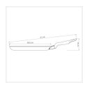 Ver imagem 4 de Panquequeira 22cm 0,6l Loreto Vermelho - Aluminio com Revestimento Antiaderente