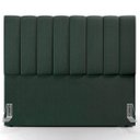 Ver imagem 5 de Cabeceira Cama Box Painel Casal 140 cm Dália W01 Linho Verde Musgo - Lyam Decor