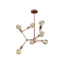 Ver imagem 3 de Pendente Bella Leblon 75x123cm E27 Rosê RM002R