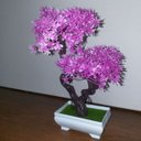Ver imagem 4 de Bonsai Artificial Etéreo Starway Lilás Vaso Branco