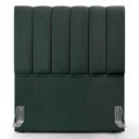 Ver imagem 5 de Cabeceira Cama Box Painel Solteiro 100 cm Dália W01 Linho Verde Musgo - Lyam Decor