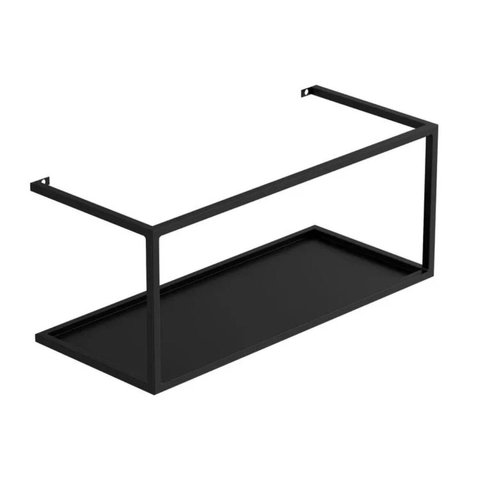 Prateleira em Metal 40x17cm Fosco Minimalista Una
