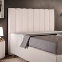 Ver imagem 3 de Cabeceira Cama Box Casal 140 cm Dália W01 Linho Cru - Lyam Decor