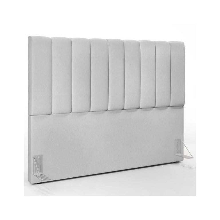 Cabeceira Cama Box Painel Queen 160cm Dália W01 Linho Cinza - Lyam Decor