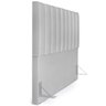 Cabeceira Cama Box Painel Queen 160cm Dália W01 Linho Cinza - Lyam Decor - 3