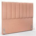 Ver imagem 2 de Cabeceira Cama Box Painel Casal 140 cm Dália W01 Linho Rosê - Lyam Decor