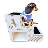 Escada Pet para Cachorro e Gato com 3 Degraus e Toca em Mdf - 1