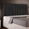 Cabeceira Cama Box Painel Queen 160 Cm Dália W01 Linho Chumbo - Lyam Decor - 2