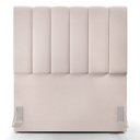 Ver imagem 5 de Cabeceira Cama Box Painel Solteiro 100 cm Dália W01 Linho Cru - Lyam Decor