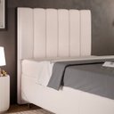Ver imagem 1 de Cabeceira Cama Box Painel Solteiro 100 cm Dália W01 Linho Cru - Lyam Decor
