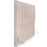 Cabeceira Cama Box Painel Queen 160cm Dália W01 Linho Cru - Lyam Decor - 5