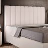 Cabeceira Cama Box Painel Queen 160cm Dália W01 Linho Cru - Lyam Decor - 2