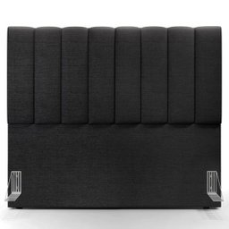 Cabeceira Cama Box Painel Casal 140 cm Dália W01 Linho Chumbo - Lyam Decor - 3