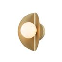Ver imagem 1 de Arandela Bella Cacau 15x14x25cm G9 25W Dourado Hl009