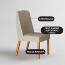 Ver imagem 4 de Conjunto Jantar 4 Cadeiras Maciça 1,35x90 Iza - Arbo Design