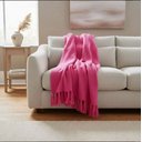 Ver imagem 1 de Manta em Algodão 1,40x2,30 Rosa Pink