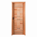 Ver imagem 1 de Kit Porta Pronta Maciça de Eucalipto 214x87x14cm PM97 Abertura Direita Cruzeiro Portas
