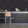 Papel de Parede Adesivo Pedra Escura Sala Quarto Cozinha 1,5 Metros - 5