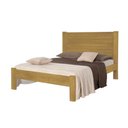 Ver imagem 2 de Cama De Casal Madeira Maciça Imbuia Lara