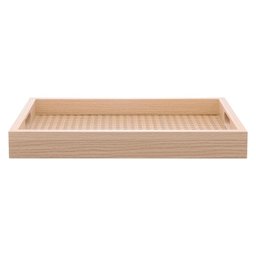 Bandeja Retangular de Mdf Fundo Treliça 35x 4x 25cm - 4