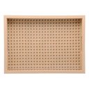 Ver imagem 2 de Bandeja Retangular de Mdf Fundo Treliça 35x 4x 25cm