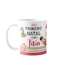Caneca Personalizada Com Frase Primeiro Natal Titia Familia - 1