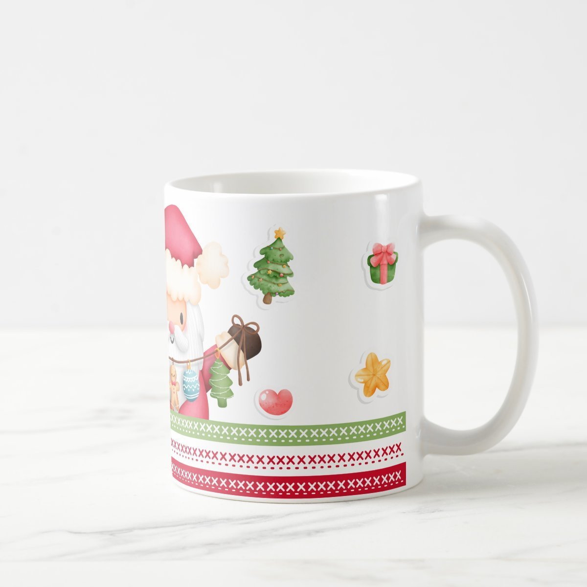Caneca Personalizada Com Frase Primeiro Natal Titia Familia - 5