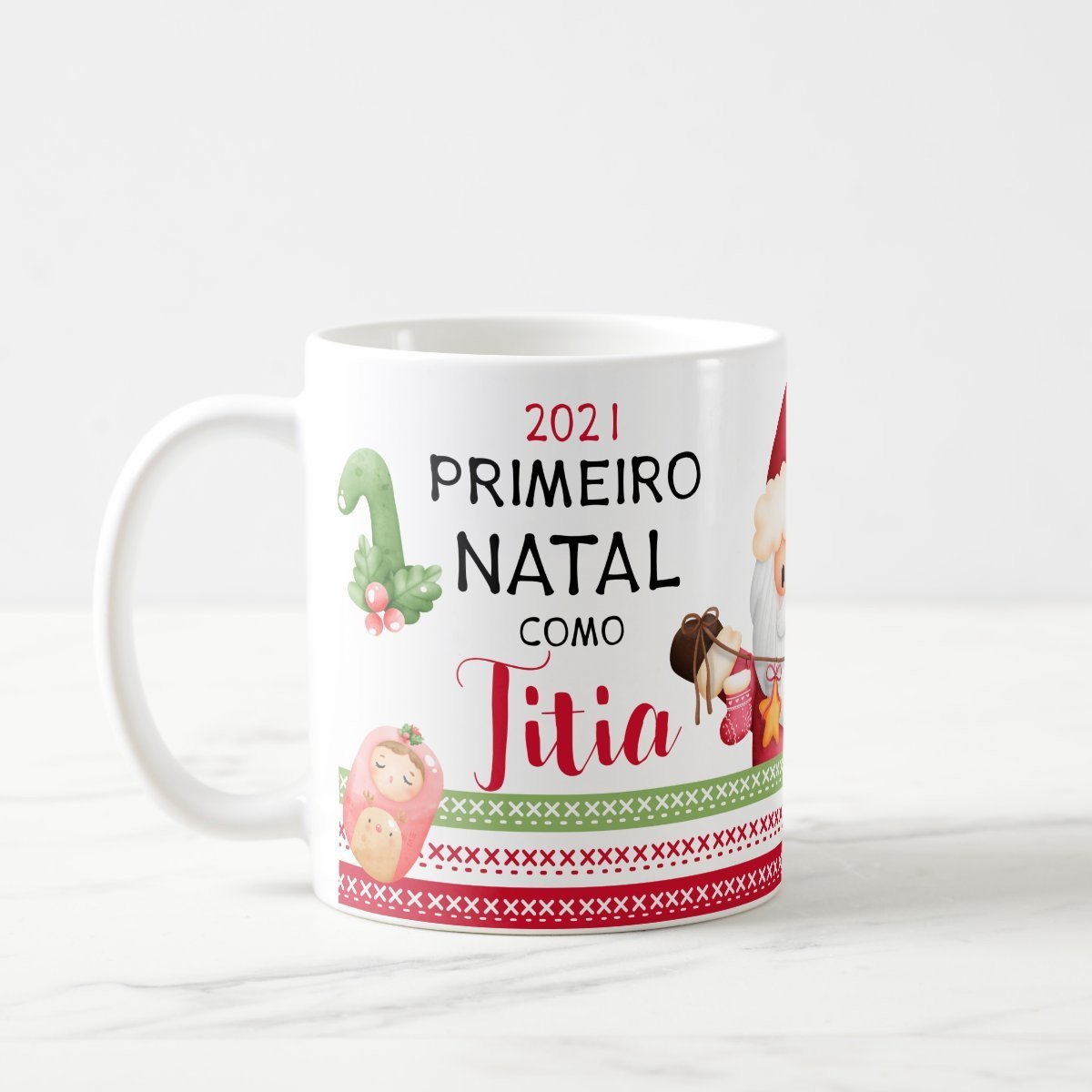 Caneca Preta Personalizada Rosa Caveira Melhor Qualidade!!!