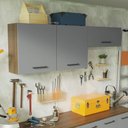 Ver imagem 1 de Kit com 2 Armários Aéreos Multiuso 3 Portas Agata Madesa