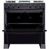 Fogão 5 Bocas Preto com Mesa Inox Atlas Mônaco Plus Bivolt - 2