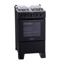 Ver imagem 1 de Fogão Atlas Mônaco Plus 4 Bocas - Acendimento Automático - Bivolt - Preto