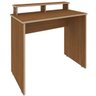 Mesa para Escritório Escrivaninha Anny A02 Freijó - Lyam Decor - 1