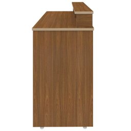 Mesa para Escritório Escrivaninha Anny A02 Freijó - Lyam Decor - 6