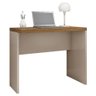 Mesa De Computador Escritório Studio Marrom Bege Caemmun - 1