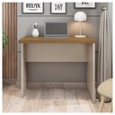 Ver imagem 3 de Mesa De Computador Escritório Studio Marrom Bege Caemmun