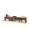 Rack Suspenso Future 180cm Cool Home Off White/Nature - 4