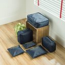 Ver imagem 5 de Kit 6 Organizador de Viagem Ideal para Mala e Necessaire