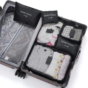 Kit 6 Organizador de Viagem Ideal para Mala e Necessaire