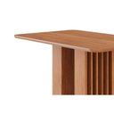 Ver imagem 4 de Mesa de Sala Jantar Ariela C/ Tampo Madeirado 130x80cm Cinamomo - Cimol