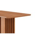 Ver imagem 5 de Mesa de Sala Jantar Ariela C/ Tampo Madeirado 130x80cm Cinamomo - Cimol