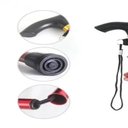 Ver imagem 4 de Bengala Idoso Dobravel Metal Regulagem Altura Cego Deficiente Bastao Caminhada Tipo T Adulto Retrati