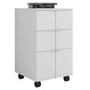 Ver imagem 1 de Gaveteiro Para Escritório Organizador Branco Cubic Caemmun