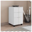 Ver imagem 2 de Gaveteiro Para Escritório Organizador Branco Cubic Caemmun