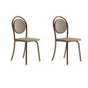 Ver imagem 1 de Conjunto 2 Cadeiras de Jantar 1738 Carraro Rose/bege