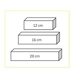 Trio - Data de namoro, casamento e iniciais do casal - em Madeira pinus - 3