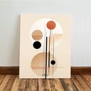 Ver imagem 6 de Kit3 Quadro Decorativo Arte Moderna Casa Luxo Sala Boho Flor 40x28